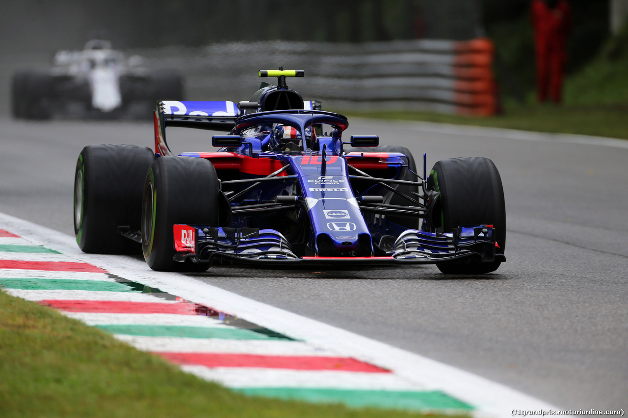 GP ITALIA, 31.08.2018 - Prove Libere 1, Pierre Gasly (FRA) Scuderia Toro Rosso STR13