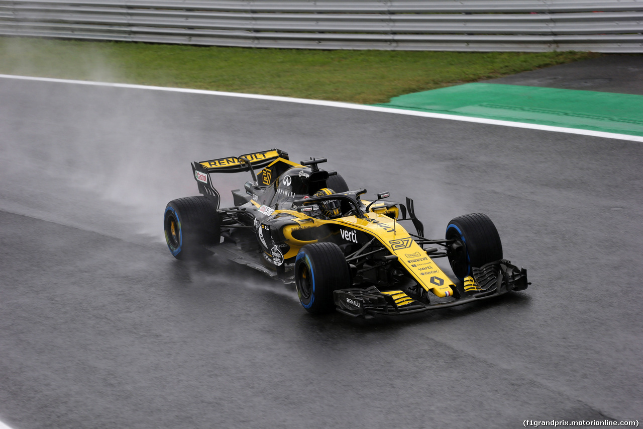 GP ITALIA, 31.08.2018 - Prove Libere 1, Nico Hulkenberg (GER) Renault Sport F1 Team RS18