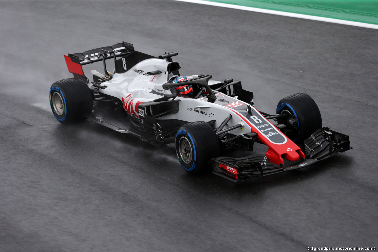 GP ITALIA, 31.08.2018 - Prove Libere 1, Romain Grosjean (FRA) Haas F1 Team VF-18