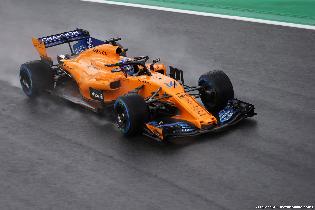 GP ITALIA, 31.08.2018 - Prove Libere 1, Fernando Alonso (ESP) McLaren MCL33