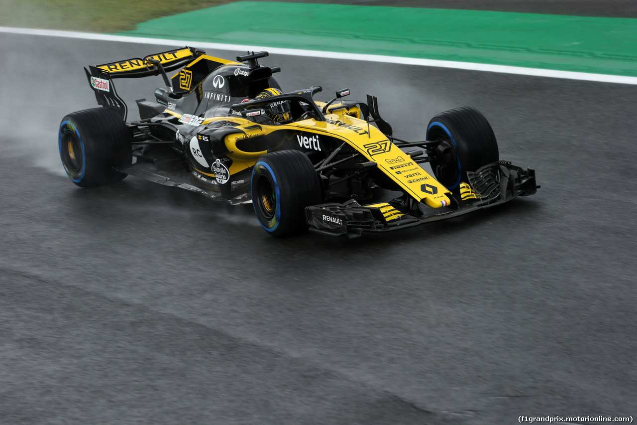GP ITALIA, 31.08.2018 - Prove Libere 1, Nico Hulkenberg (GER) Renault Sport F1 Team RS18