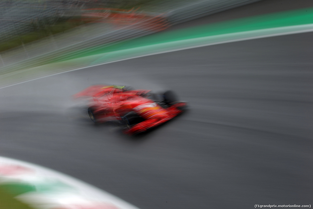 GP ITALIA, 31.08.2018 - Prove Libere 1, Kimi Raikkonen (FIN) Ferrari SF71H