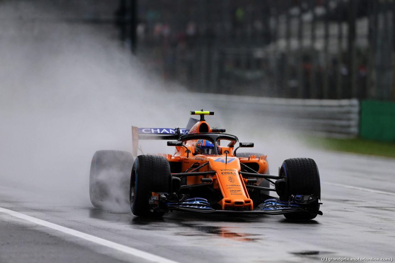 GP ITALIA, 31.08.2018 - Prove Libere 1, Lando Norris (GBR) McLaren MCL33, Test driver
