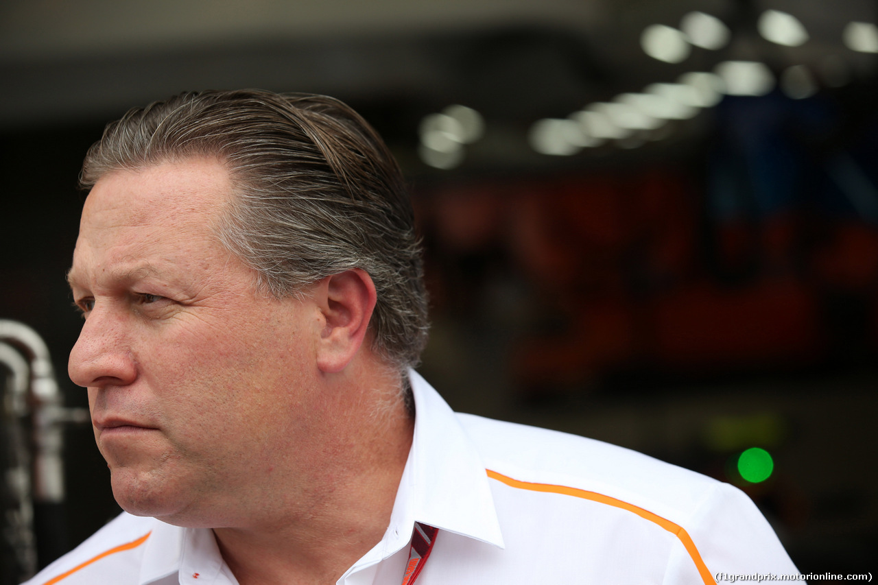 GP ITALIA, 31.08.2018 - Prove Libere 1, Zak Brown (USA) McLaren Executive Director