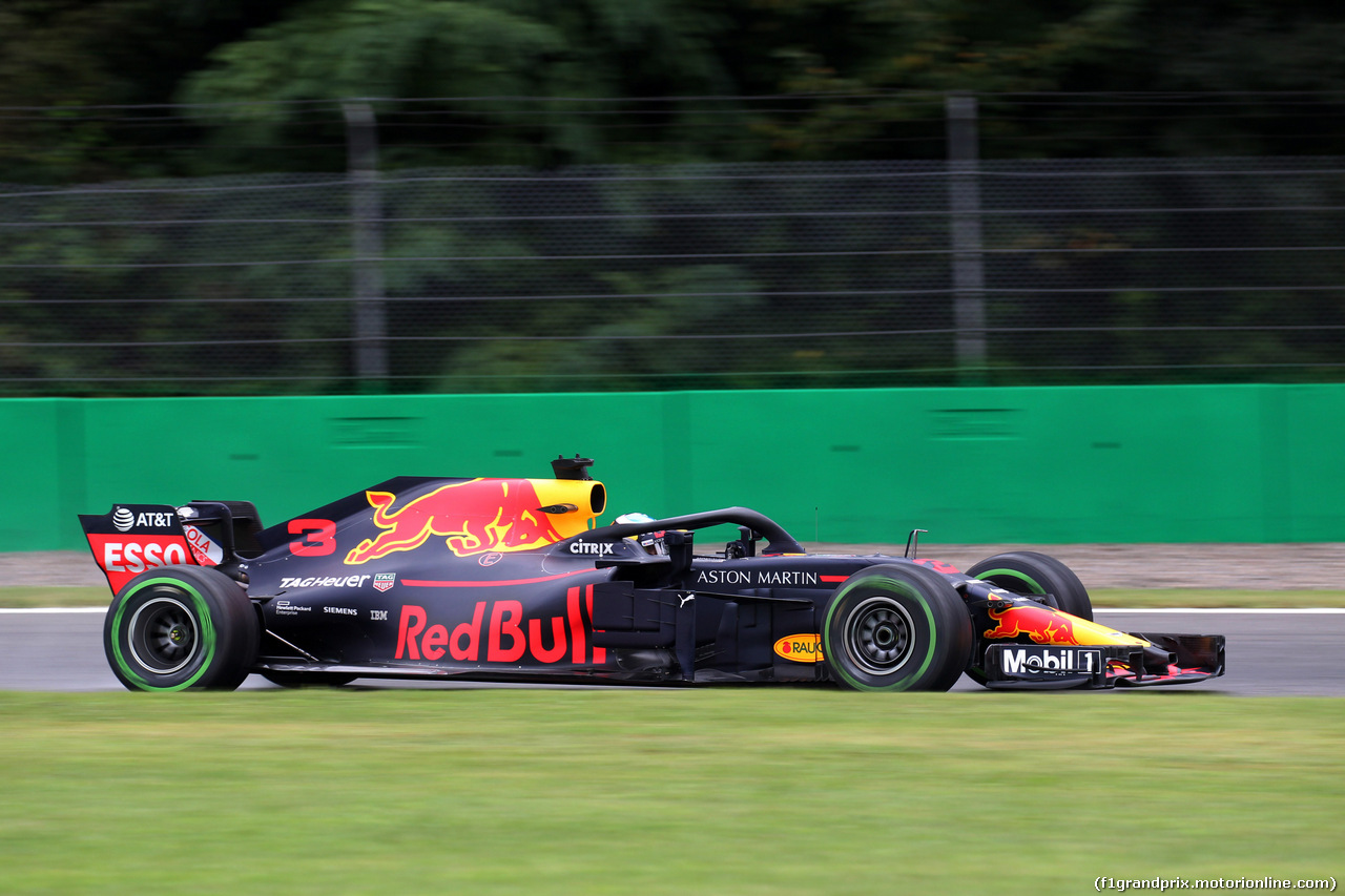 GP ITALIA, 31.08.2018 - Prove Libere 1, Daniel Ricciardo (AUS) Red Bull Racing RB14