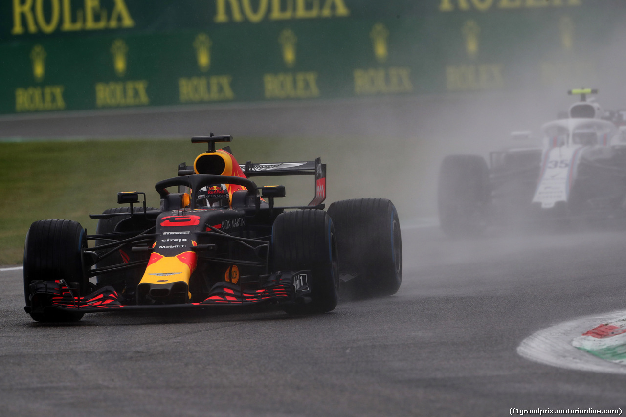 GP ITALIA, 31.08.2018 - Prove Libere 1, Daniel Ricciardo (AUS) Red Bull Racing RB14