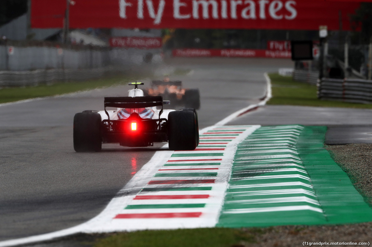 GP ITALIA, 31.08.2018 - Prove Libere 1, Sergey Sirotkin (RUS) Williams FW41