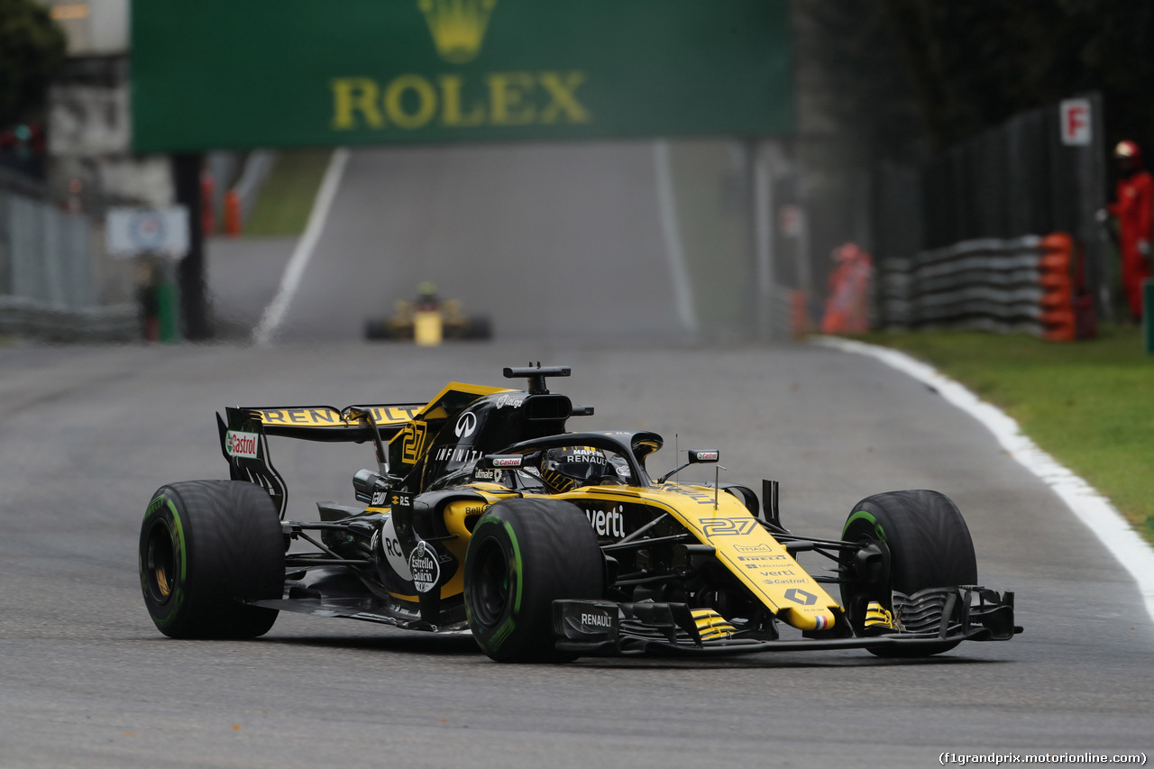 GP ITALIA, 31.08.2018 - Prove Libere 1, Nico Hulkenberg (GER) Renault Sport F1 Team RS18