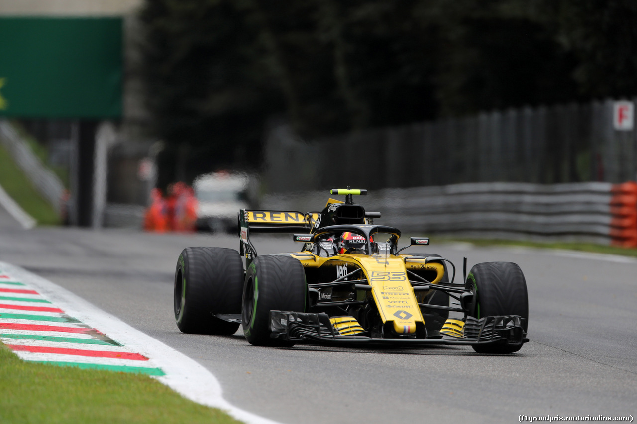 GP ITALIA, 31.08.2018 - Prove Libere 1, Carlos Sainz Jr (ESP) Renault Sport F1 Team RS18
