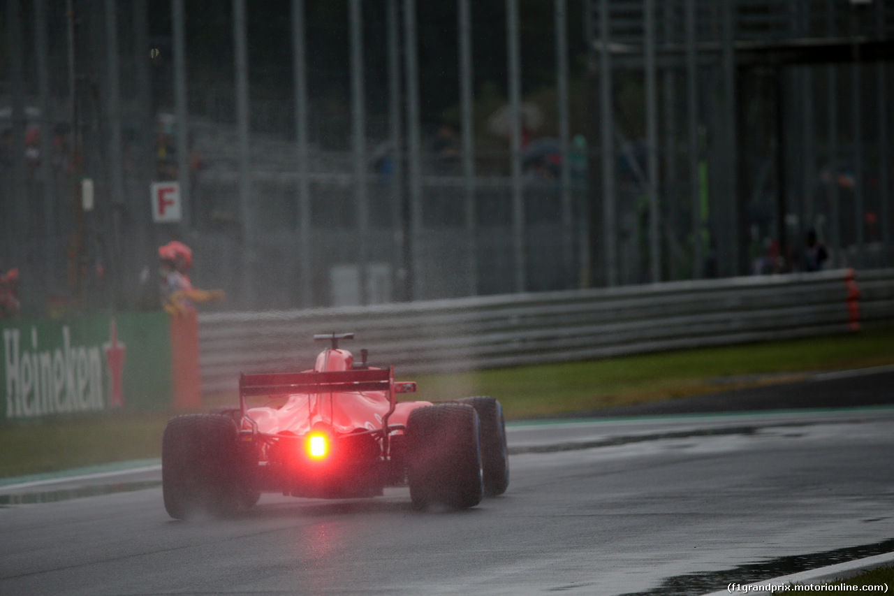 GP ITALIA, 31.08.2018 - Prove Libere 1, Sebastian Vettel (GER) Ferrari SF71H