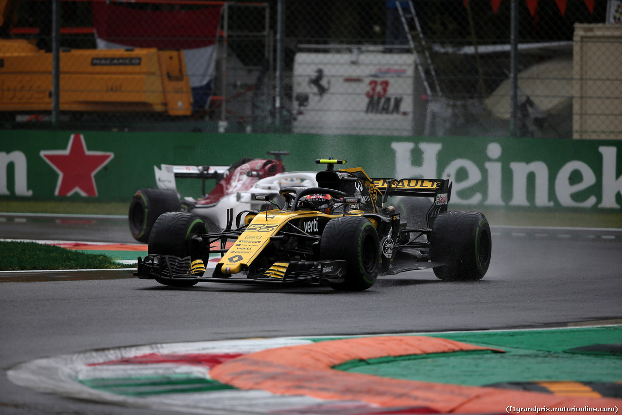 GP ITALIA, 31.08.2018 - Prove Libere 1, Carlos Sainz Jr (ESP) Renault Sport F1 Team RS18