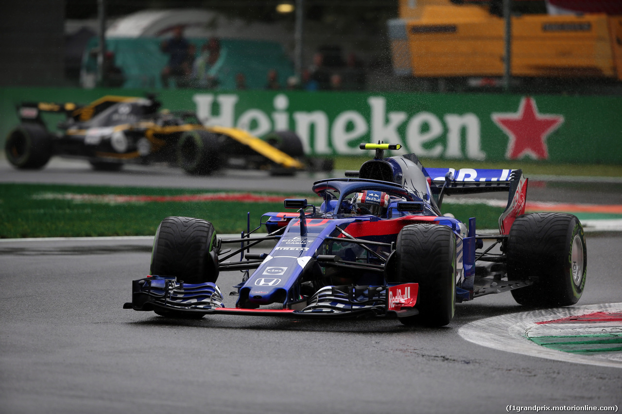 GP ITALIA, 31.08.2018 - Prove Libere 1, Pierre Gasly (FRA) Scuderia Toro Rosso STR13