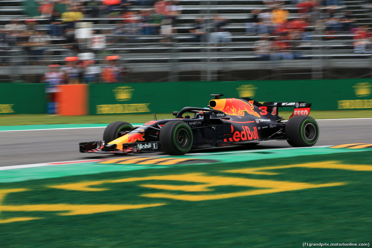 GP ITALIA, 31.08.2018 - Prove Libere 1, Daniel Ricciardo (AUS) Red Bull Racing RB14
