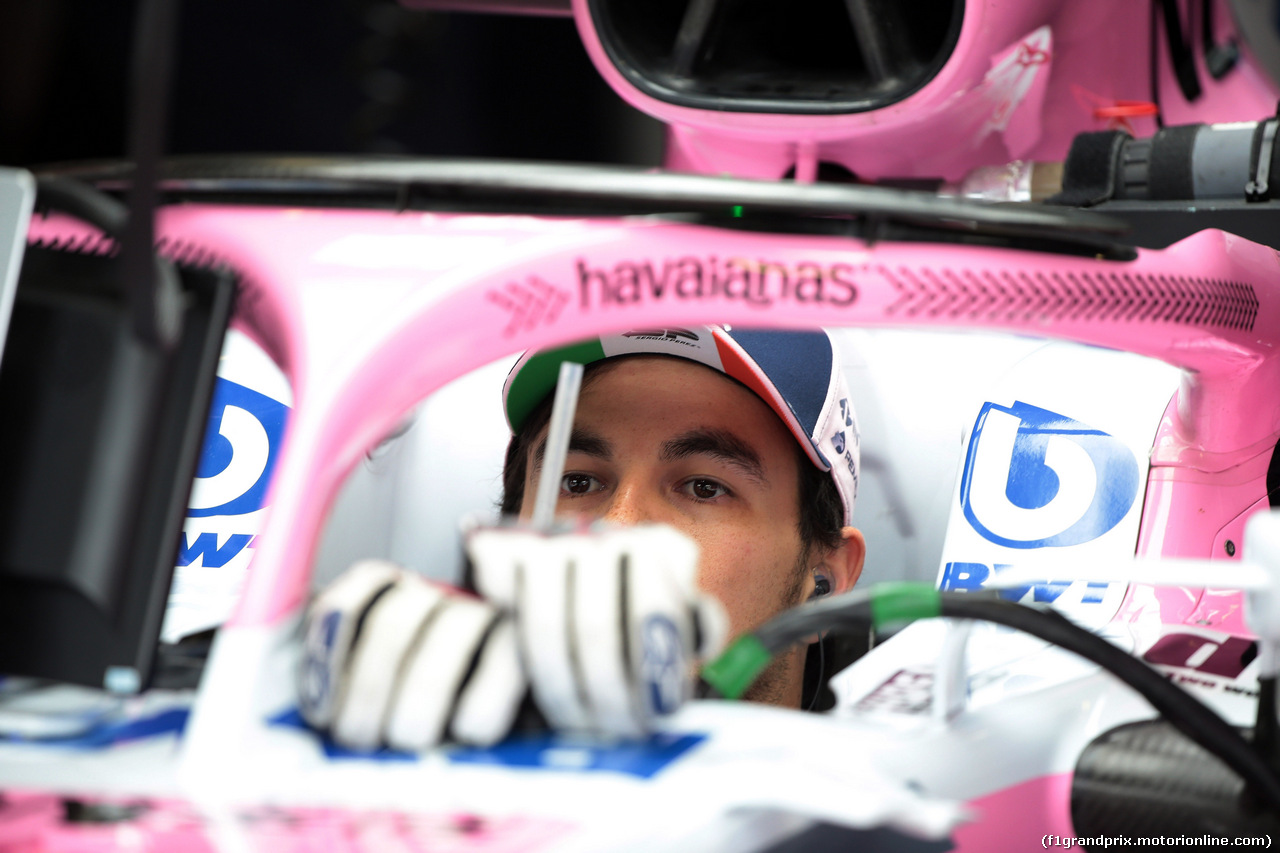 GP ITALIA, 31.08.2018 - Prove Libere 2, Sergio Perez (MEX) Racing Point Force India F1 VJM11
