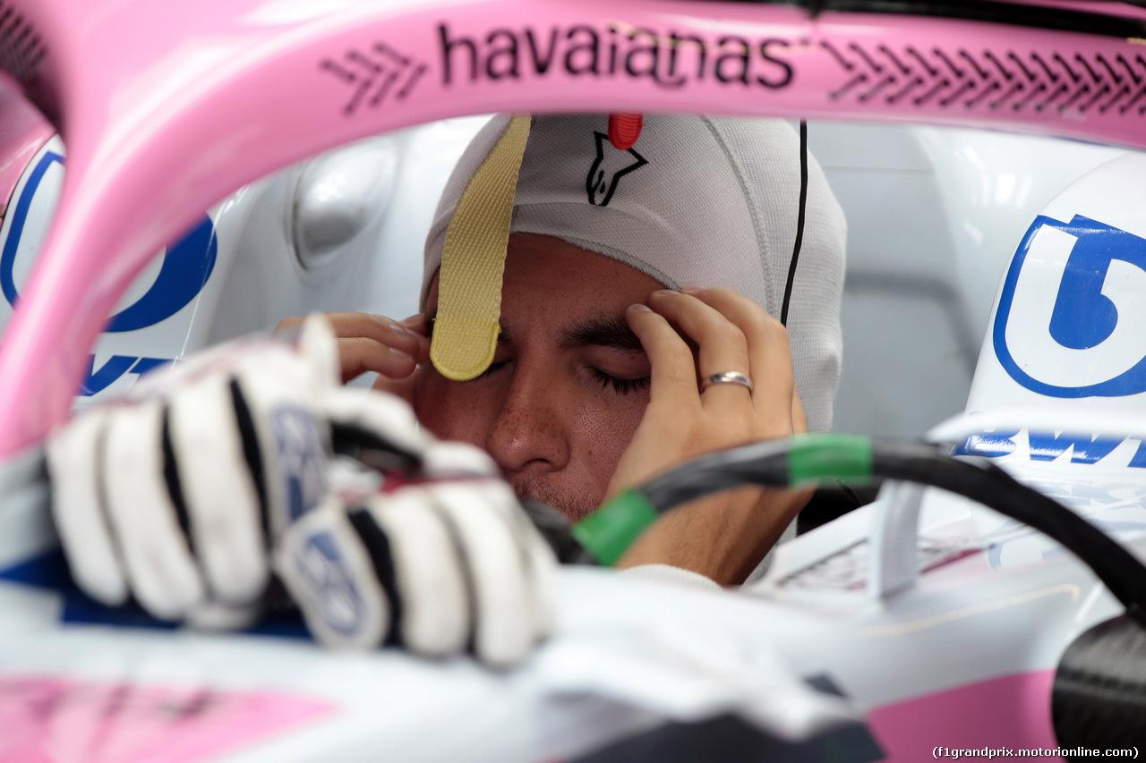 GP ITALIA, 31.08.2018 - Prove Libere 2, Sergio Perez (MEX) Racing Point Force India F1 VJM11
