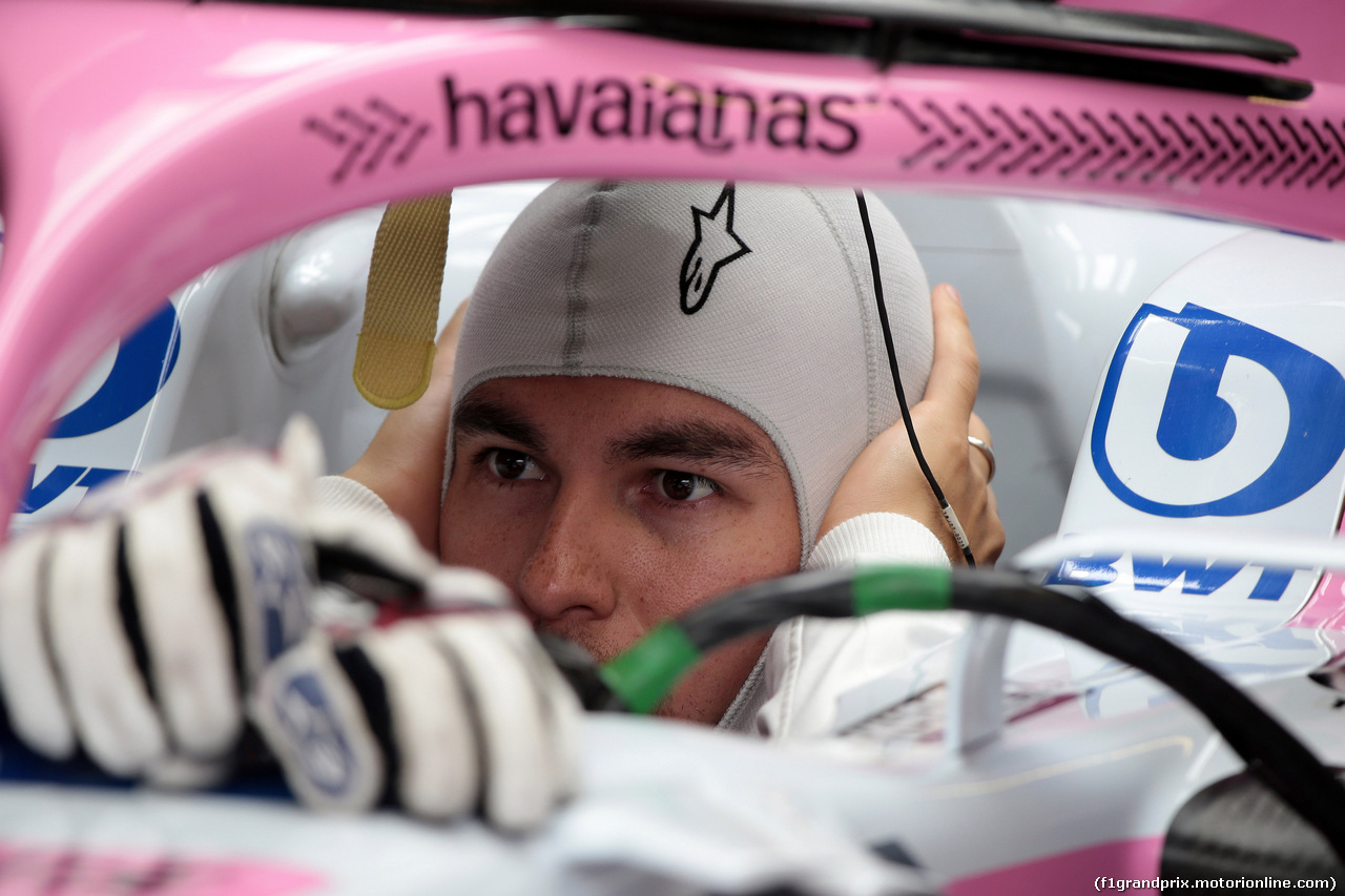 GP ITALIA, 31.08.2018 - Prove Libere 2, Sergio Perez (MEX) Racing Point Force India F1 VJM11