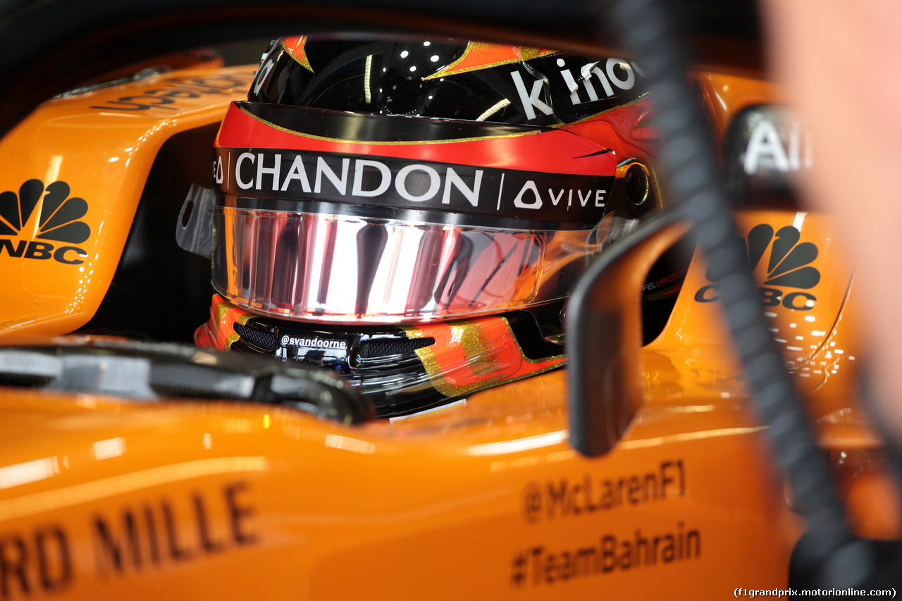 GP ITALIA, 31.08.2018 - Prove Libere 2, Stoffel Vandoorne (BEL) McLaren MCL33