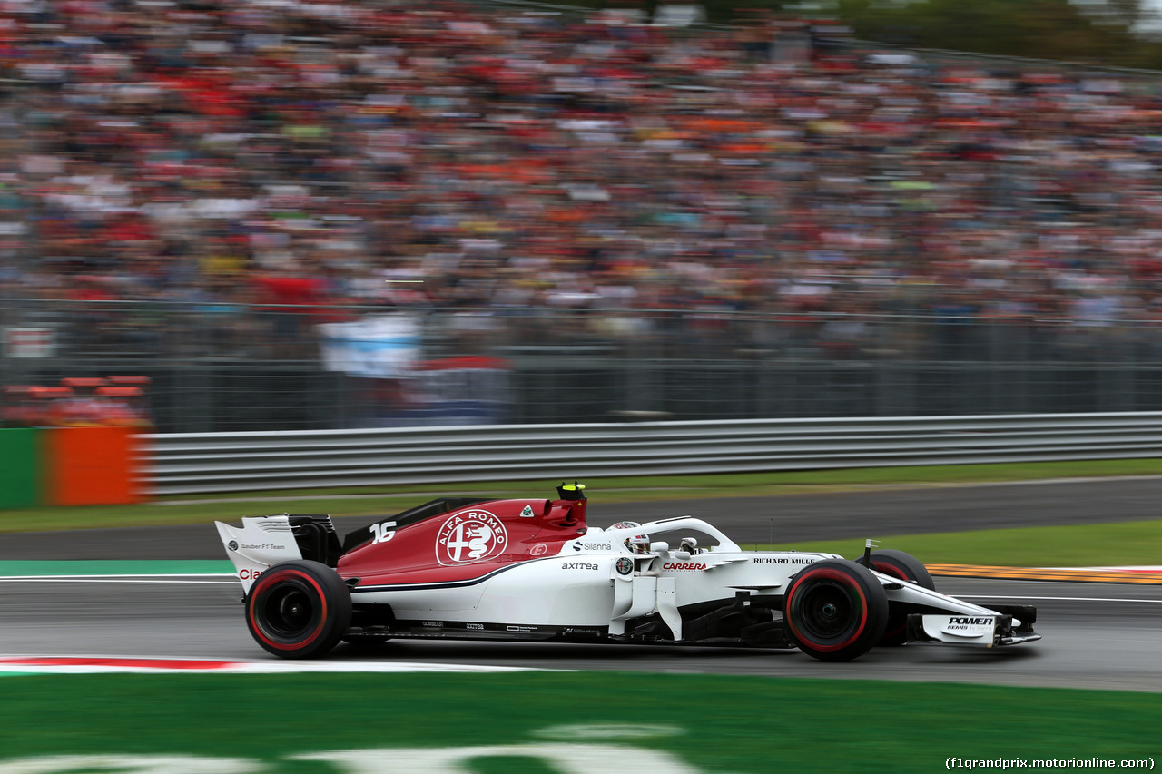 GP ITALIA, 31.08.2018 - Prove Libere 2, Charles Leclerc (MON) Sauber C37