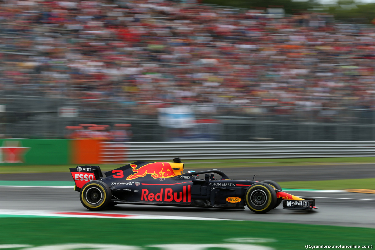 GP ITALIA, 31.08.2018 - Prove Libere 2, Daniel Ricciardo (AUS) Red Bull Racing RB14