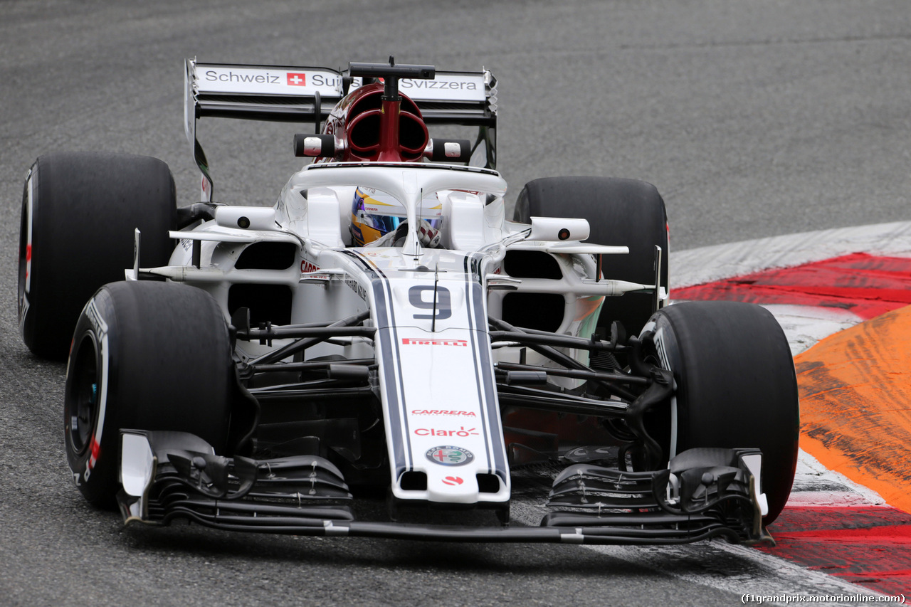GP ITALIA, 31.08.2018 - Prove Libere 2, Marcus Ericsson (SUE) Sauber C37