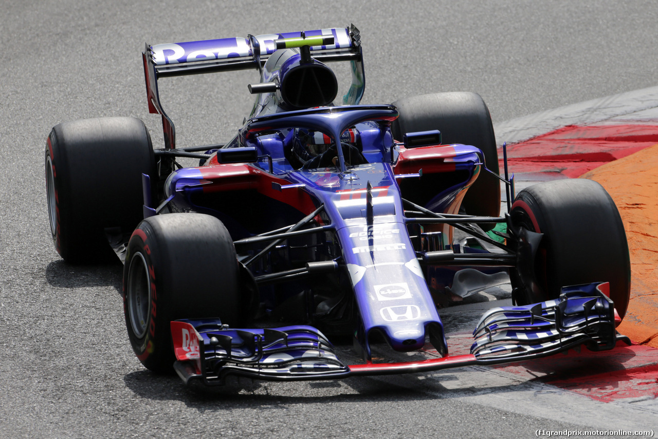 GP ITALIA, 31.08.2018 - Prove Libere 2, Pierre Gasly (FRA) Scuderia Toro Rosso STR13