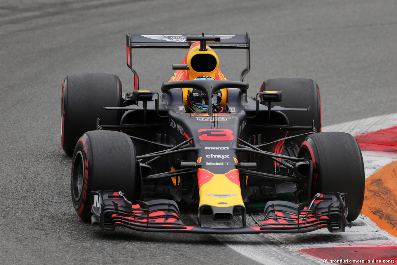 GP ITALIA, 31.08.2018 - Prove Libere 2, Daniel Ricciardo (AUS) Red Bull Racing RB14