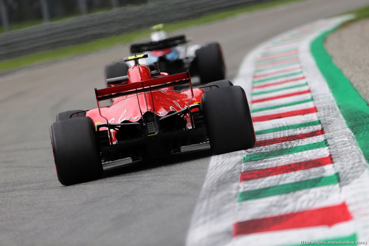 GP ITALIA, 31.08.2018 - Prove Libere 2, Kimi Raikkonen (FIN) Ferrari SF71H
