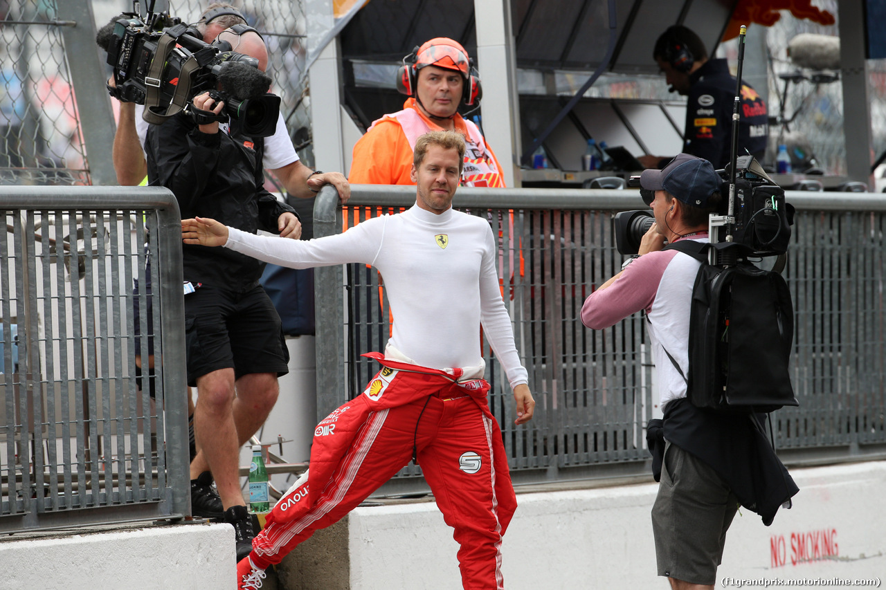 GP ITALIA, 31.08.2018 - Prove Libere 2, Sebastian Vettel (GER) Ferrari SF71H