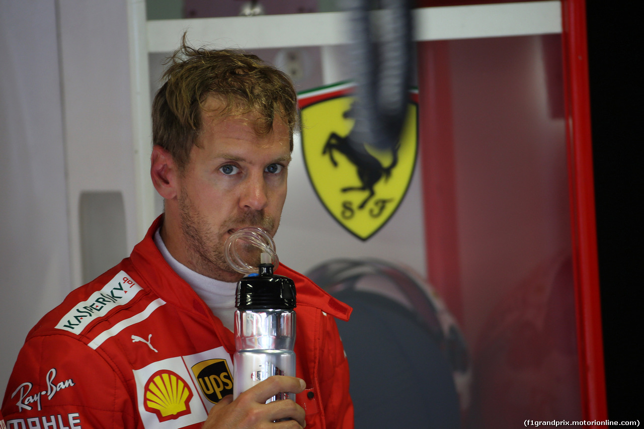 GP ITALIA, 31.08.2018 - Prove Libere 2, Sebastian Vettel (GER) Ferrari SF71H