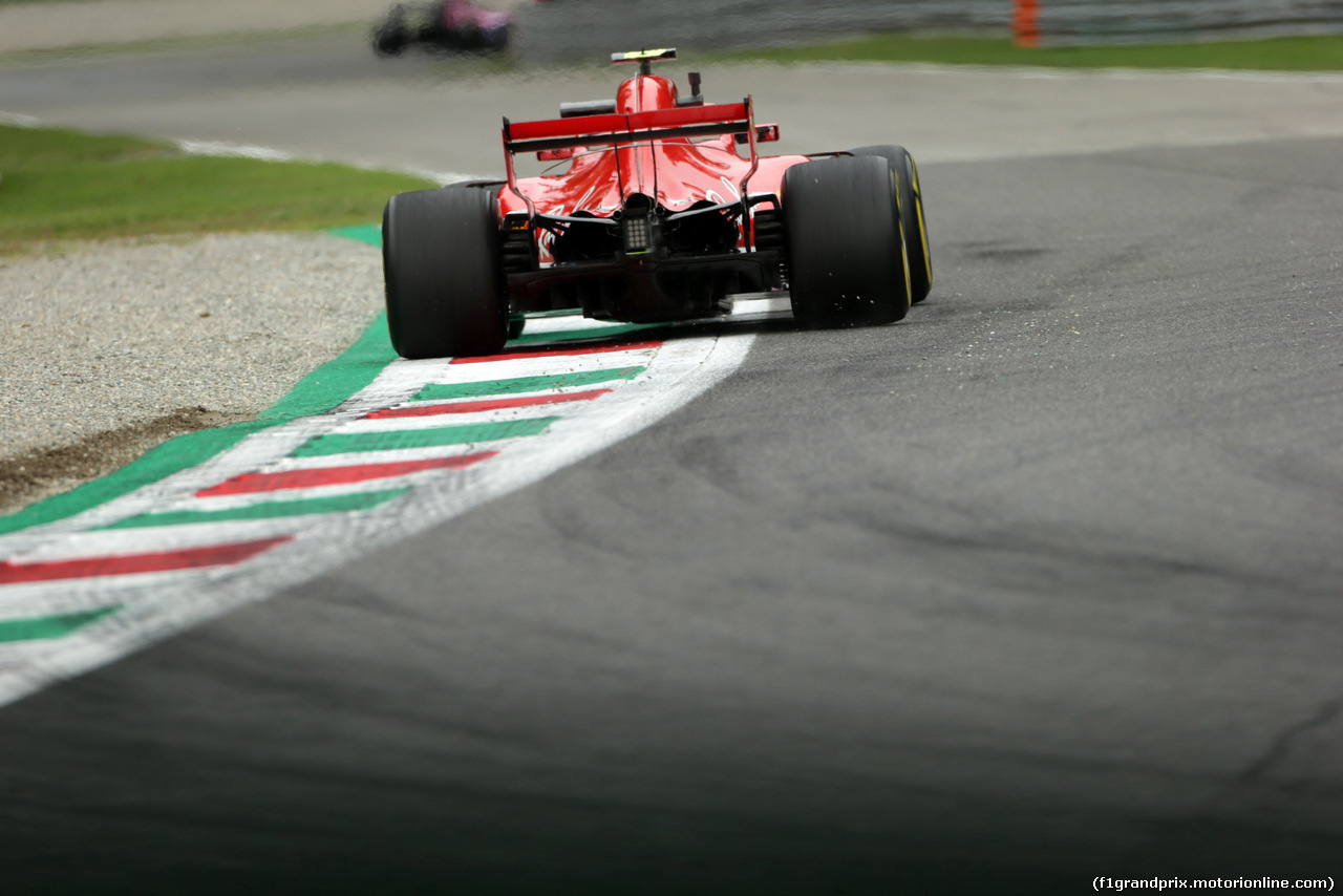 GP ITALIA, 31.08.2018 - Prove Libere 2, Kimi Raikkonen (FIN) Ferrari SF71H