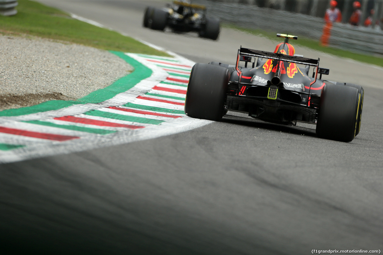 GP ITALIA, 31.08.2018 - Prove Libere 2, Max Verstappen (NED) Red Bull Racing RB14