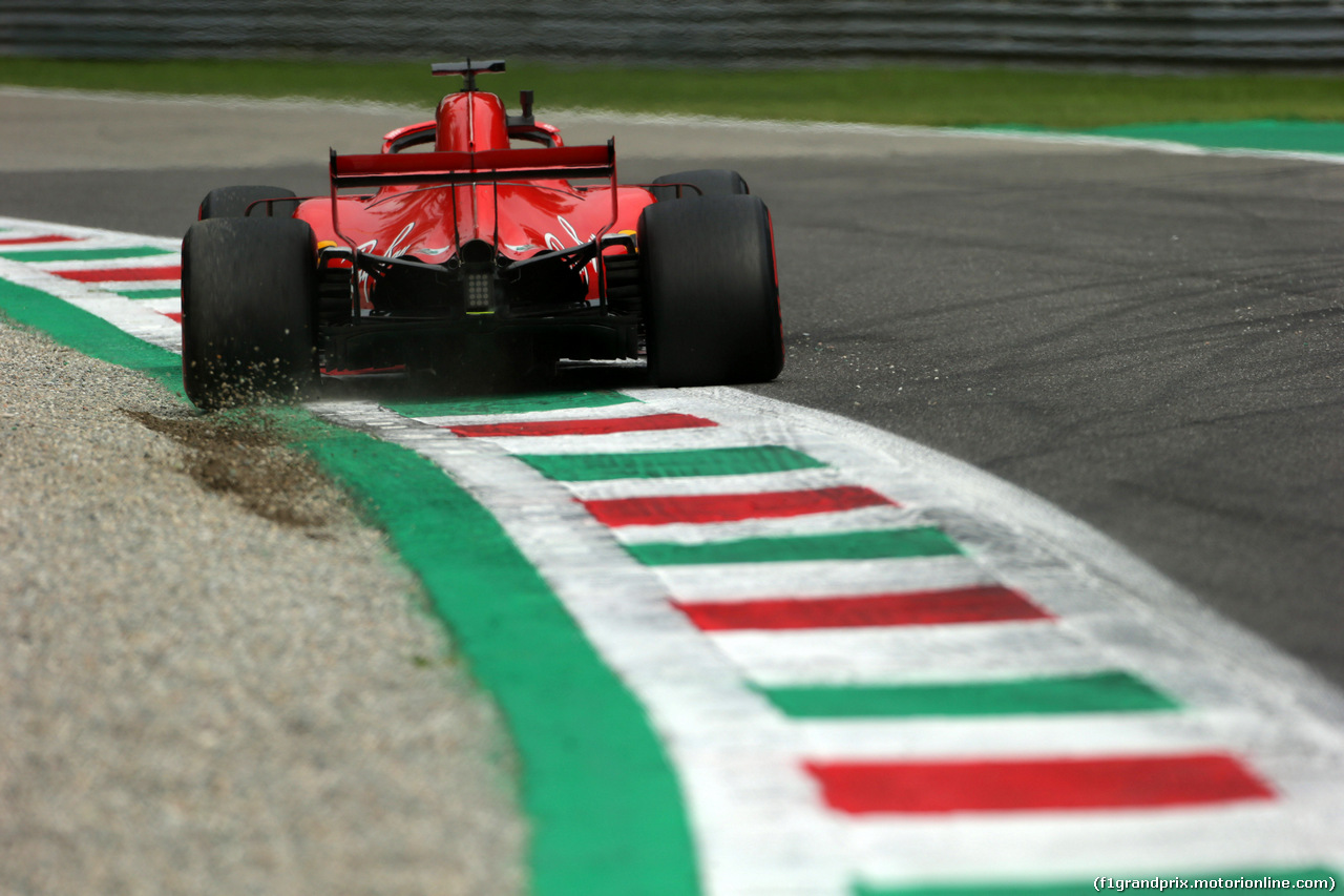 GP ITALIA, 31.08.2018 - Prove Libere 2, Sebastian Vettel (GER) Ferrari SF71H