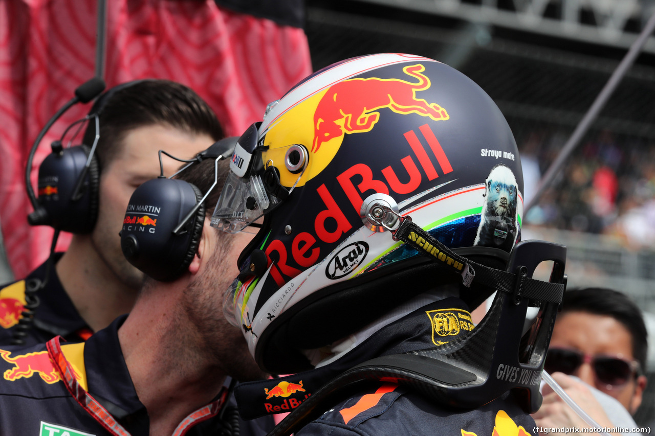 GP MESSICO, 28.10.2018 - Gara, Daniel Ricciardo (AUS) Red Bull Racing RB14