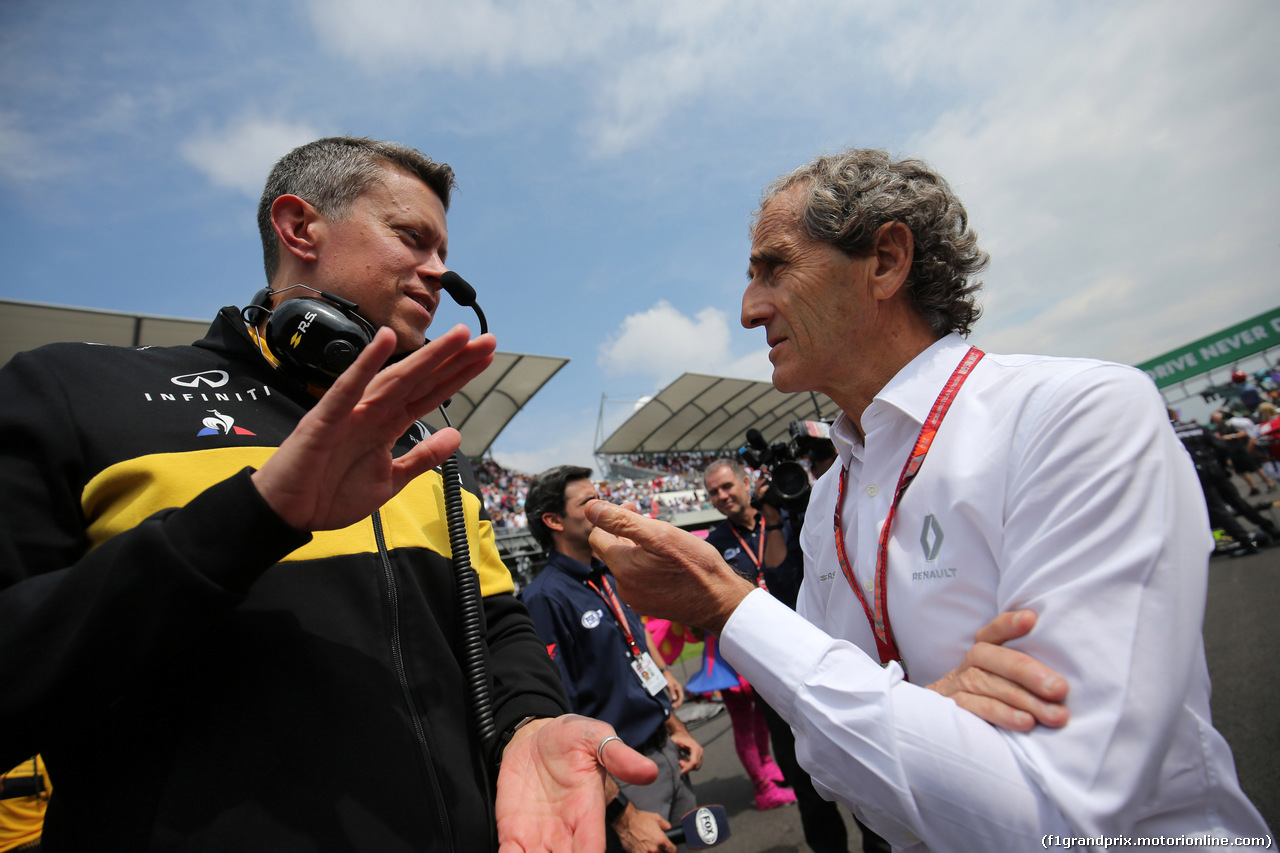 GP MESSICO, 28.10.2018 - Gara, Alain Prost (FRA) Renault Sport F1 Team Special Advisor