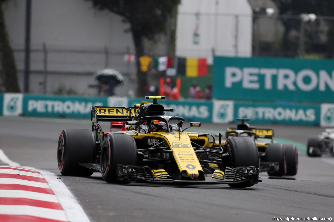 GP MESSICO, 28.10.2018 - Gara, Carlos Sainz Jr (ESP) Renault Sport F1 Team RS18