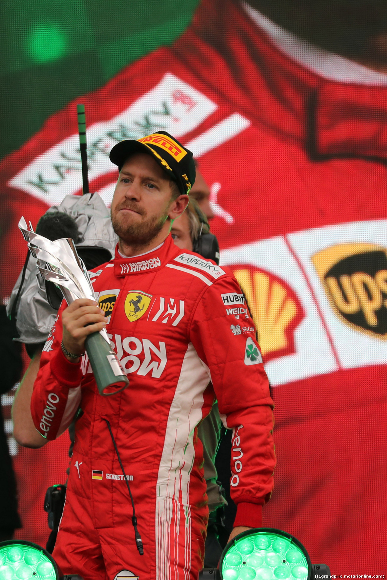 GP MESSICO, 28.10.2018 - Gara, 2nd place Sebastian Vettel (GER) Ferrari SF71H
