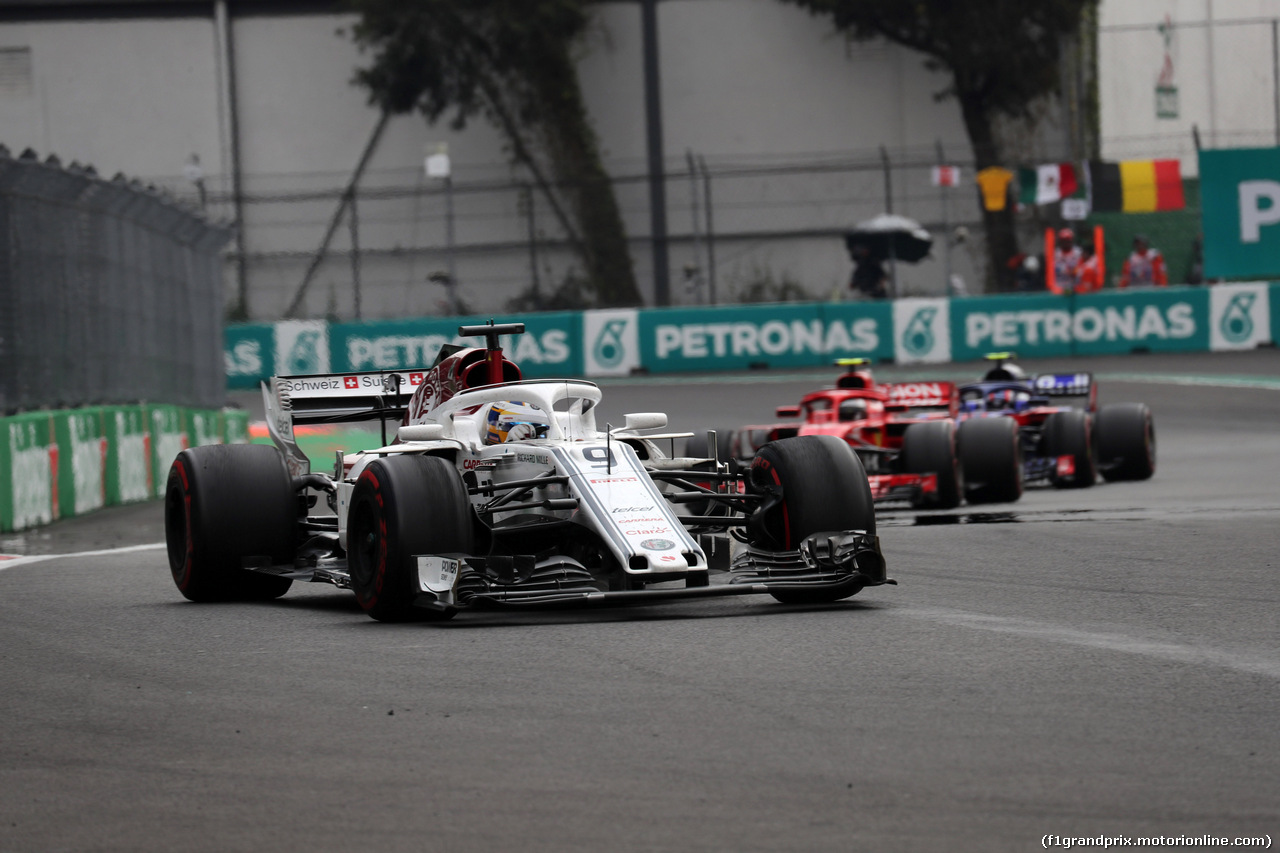 GP MESSICO, 28.10.2018 - Gara, Marcus Ericsson (SUE) Sauber C37