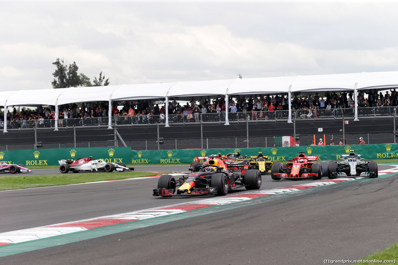 GP MESSICO, 28.10.2018 - Gara, Start of the race