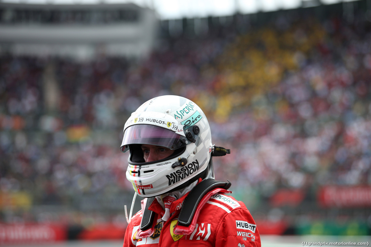 GP MESSICO, 28.10.2018 - Gara, 2nd place Sebastian Vettel (GER) Ferrari SF71H