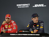 GP MESSICO, 28.10.2018 - Gara, Conferenza Stampa, Sebastian Vettel (GER) Ferrari SF71H e Max Verstappen (NED) Red Bull Racing RB14