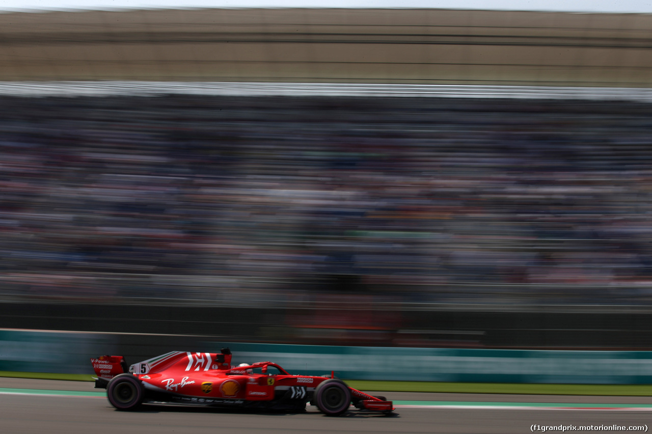 GP MESSICO, 26.10.2018 - Prove Libere 2, Sebastian Vettel (GER) Ferrari SF71H