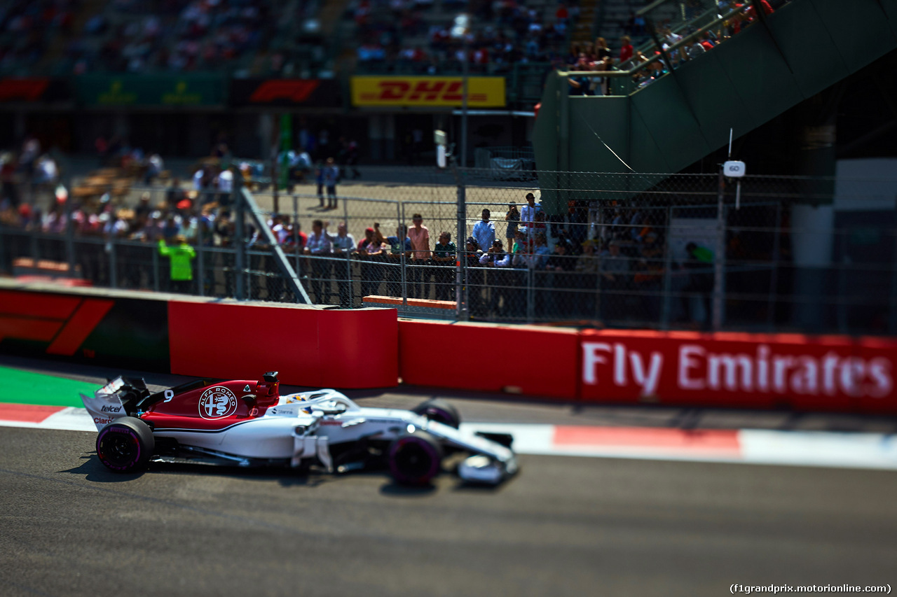 GP MESSICO, 26.10.2018- Marcus Ericsson (SUE) Sauber C37