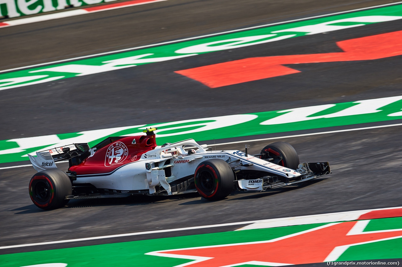 GP MESSICO, 26.10.2018- Charles Leclerc (MON) Sauber C37