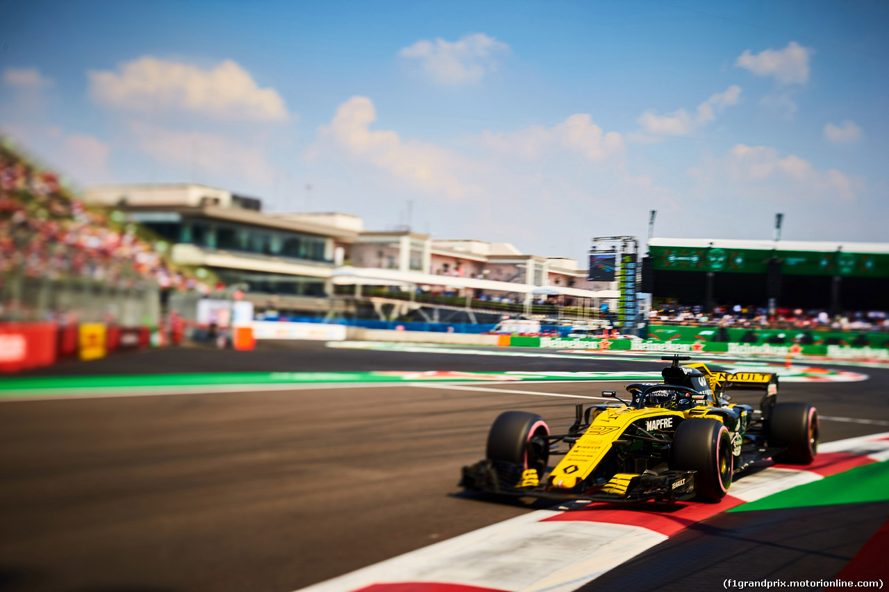 GP MESSICO, 26.10.2018- Nico Hulkenberg (GER) Renault Sport F1 Team RS18