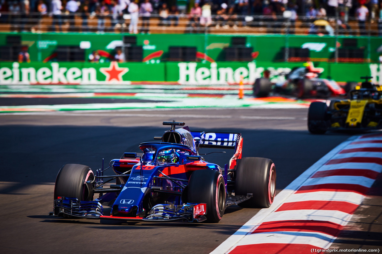 GP MESSICO, 26.10.2018- Brendon Hartley (NZE) Scuderia Toro Rosso STR13
