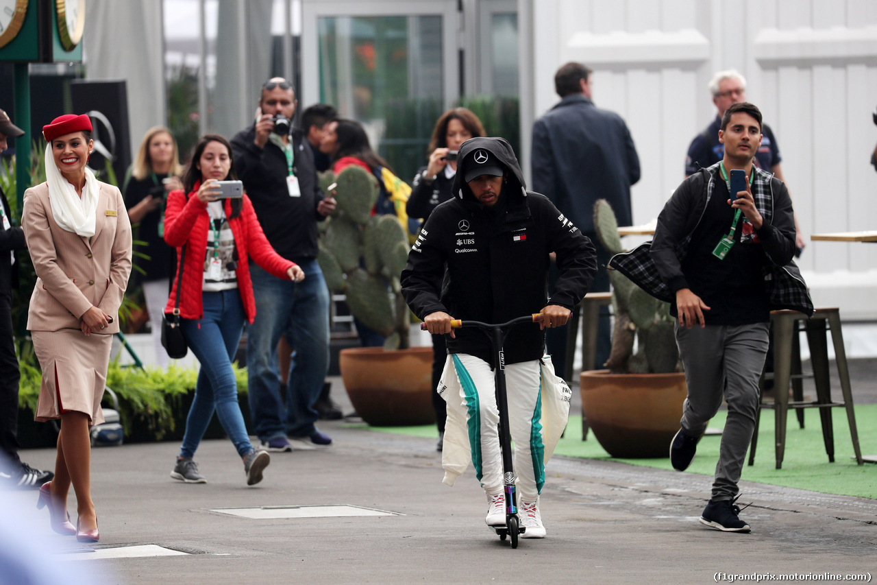 GP MESSICO, 27.10.2018 - Prove Libere 3, Lewis Hamilton (GBR) Mercedes AMG F1 W09