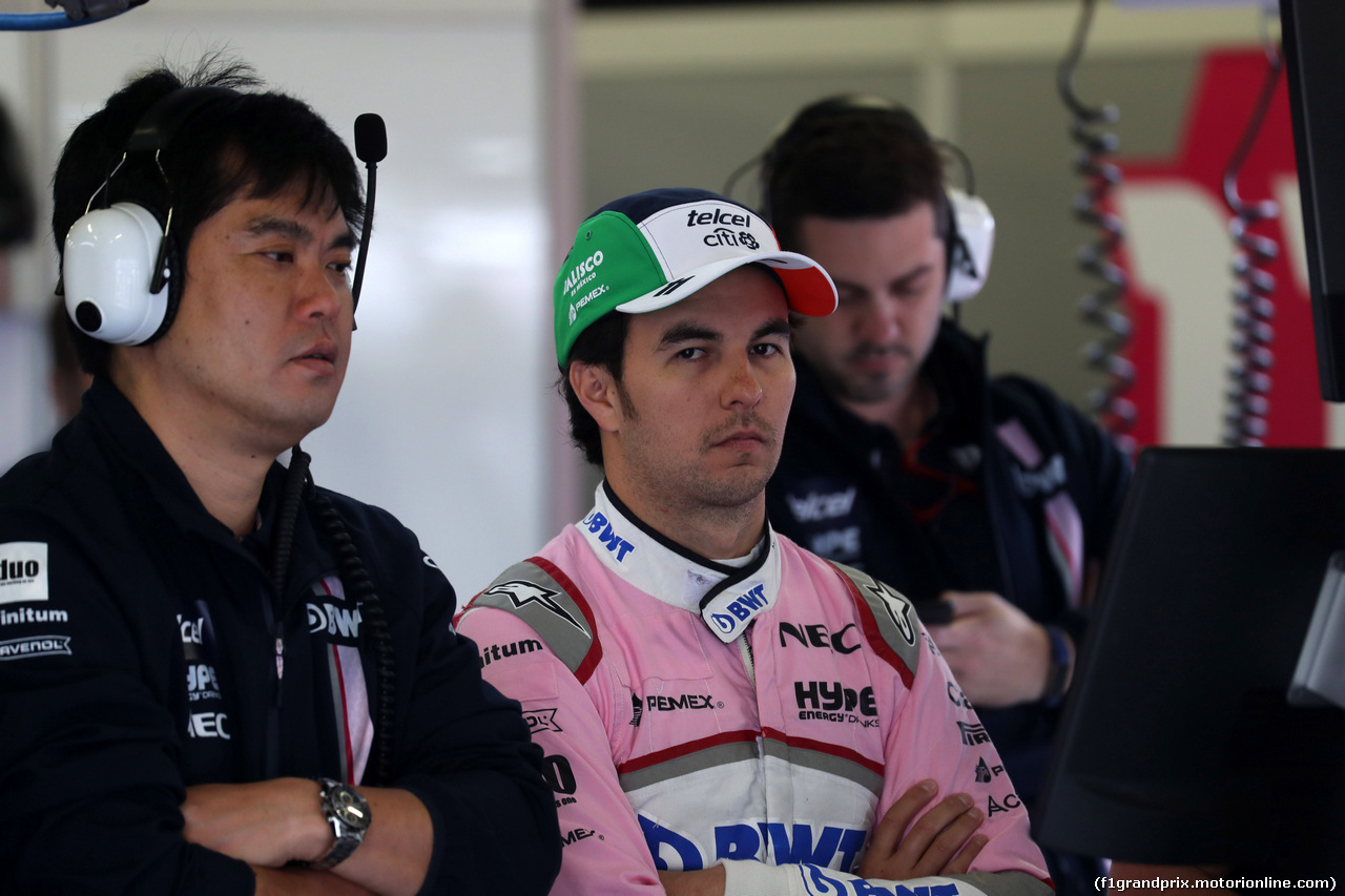 GP MESSICO, 27.10.2018 - Prove Libere 3, Sergio Perez (MEX) Racing Point Force India F1 VJM11