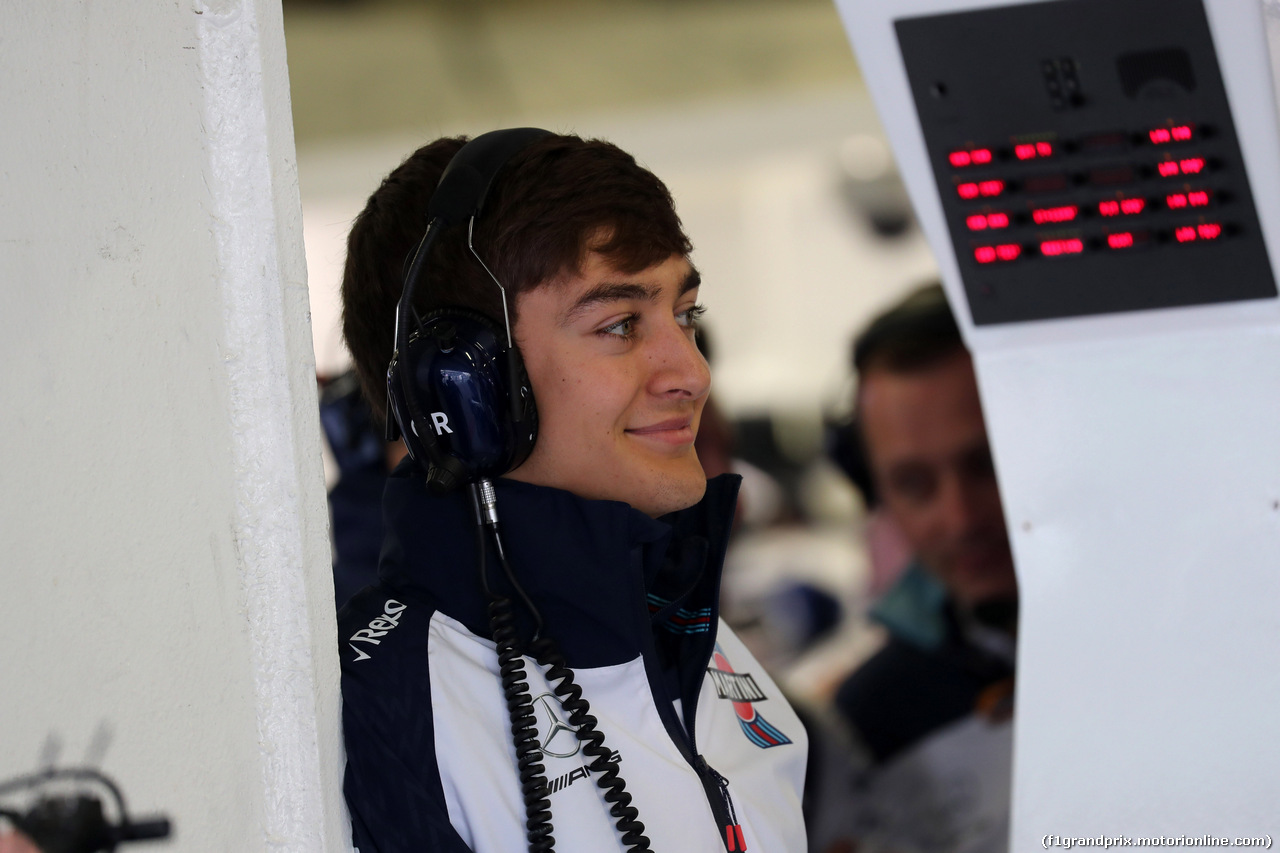 GP MESSICO, 27.10.2018 - George Russell (GBR) Test Driver, Williams FW41