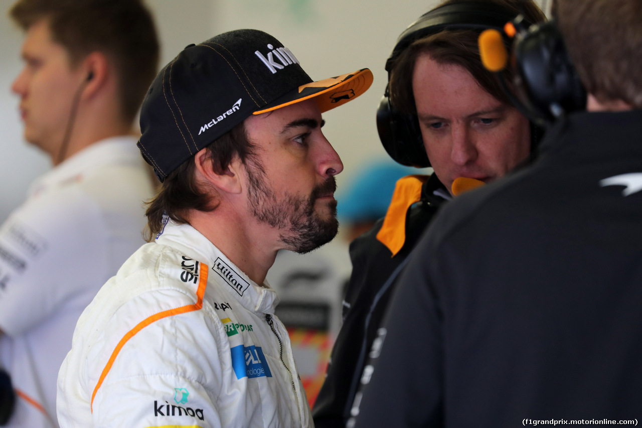 GP MESSICO, 27.10.2018 - Prove Libere 3, Fernando Alonso (ESP) McLaren MCL33