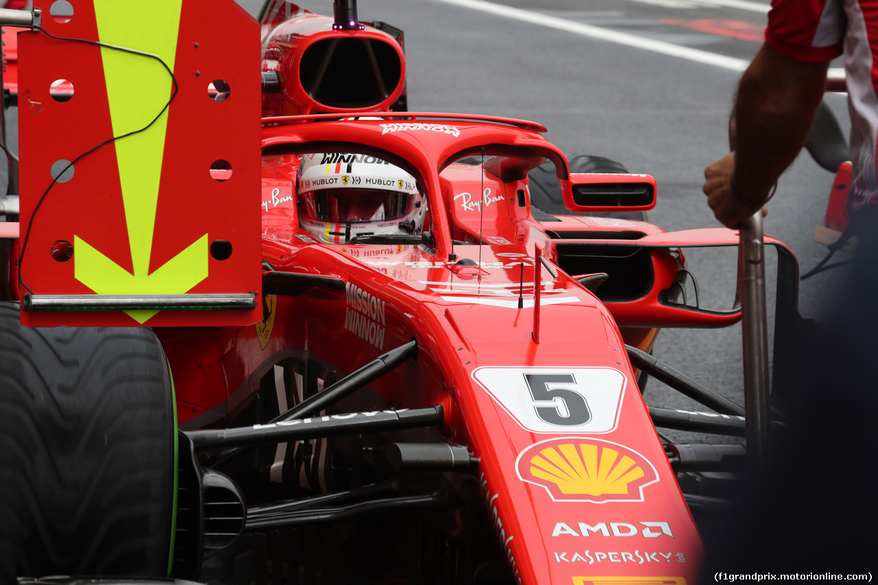 GP MESSICO, 27.10.2018 - Prove Libere 3, Sebastian Vettel (GER) Ferrari SF71H